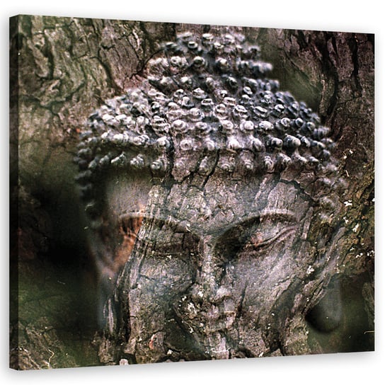 Obraz na płótnie FEEBY, Budda Medytacja Zen 30x30 Feeby