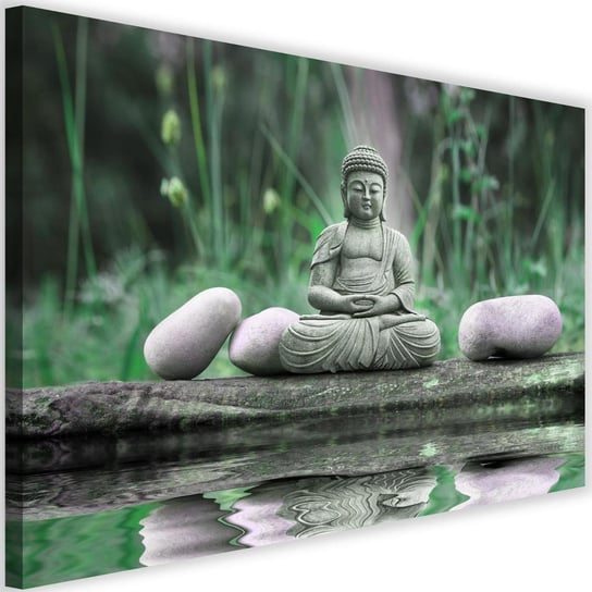 Obraz na płótnie FEEBY, Buddha Medytacja Feng Shui 60x40 Feeby