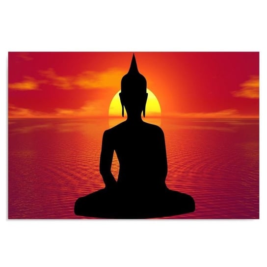 Obraz na płótnie FEEBY, Buddha Medytacja Zen Spa 70x50 Feeby