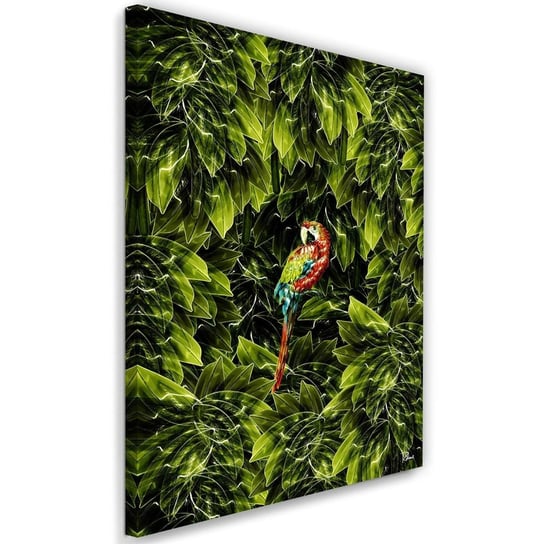Obraz na płótnie FEEBY Canvas, Skarb wśród liści, 40x60 cm Feeby