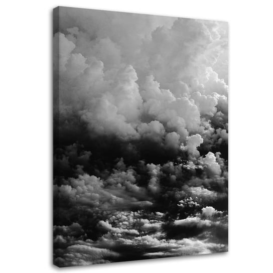 Obraz na płótnie FEEBY, Czarne chmury 80x120 Feeby