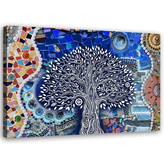 Obraz na płótnie FEEBY, Gustav Klimt Drzewo Życia 120x80 Feeby