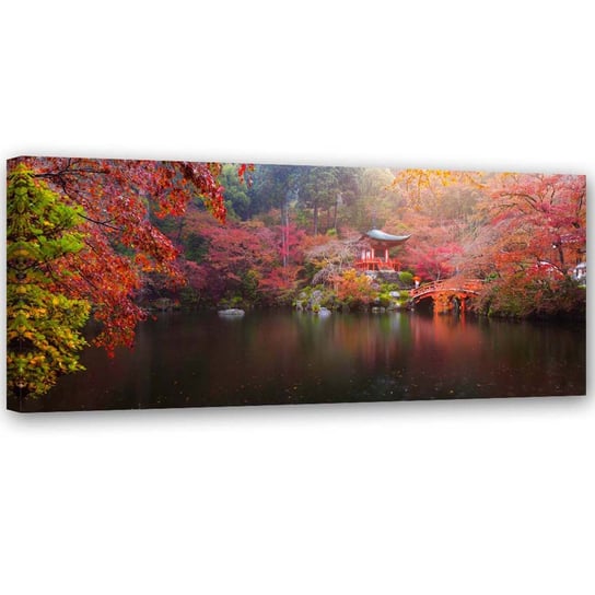 Obraz na płótnie FEEBY, Japonia w kolorach jesieni 120x40 Feeby