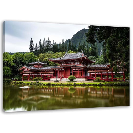 Obraz na płótnie FEEBY, Japońska świątynia 120x80 Feeby