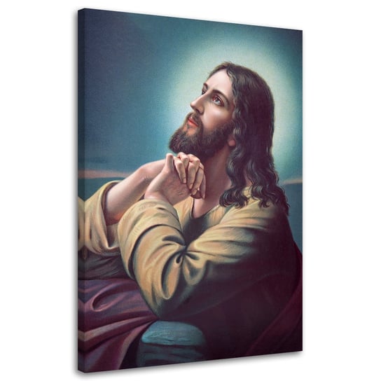 Obraz na płótnie FEEBY, Jezus modlący się 60x90 Feeby