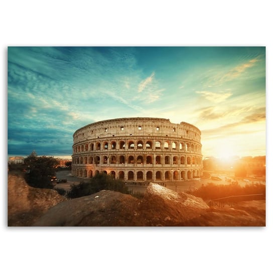 Obraz na płótnie FEEBY, Koloseum Rzym 100x70 Feeby