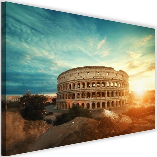 Obraz na płótnie FEEBY, Koloseum Rzym 120x80 Feeby