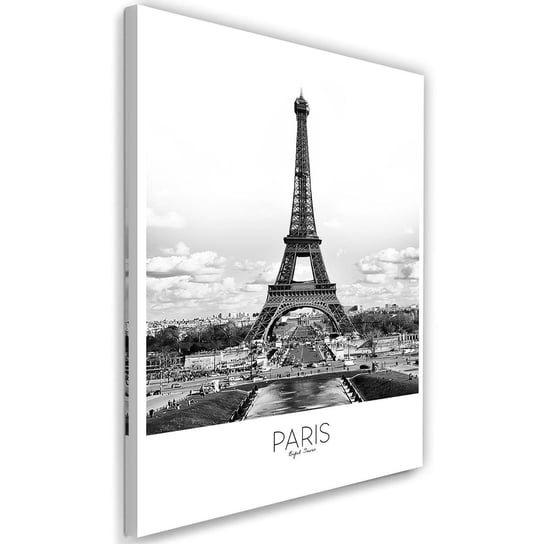 Obraz na płótnie FEEBY, Miasto Paryż Wieża Eiffla 40x60 Feeby