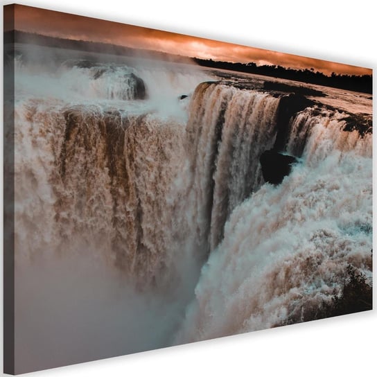 Obraz na płótnie FEEBY, Niagara Wodospad Natura 120x80 Feeby