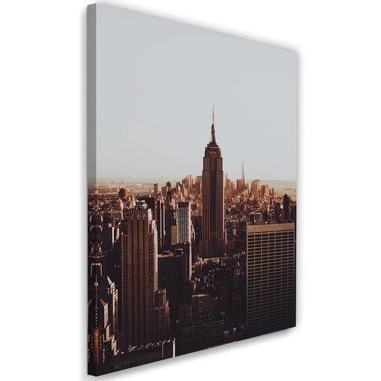 Obraz na płótnie FEEBY, Nowy Jork Empire Miasto 40x60 Feeby