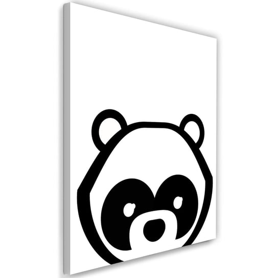 Obraz na płótnie FEEBY, Panda Miś Zwierzęta 40x60 Feeby