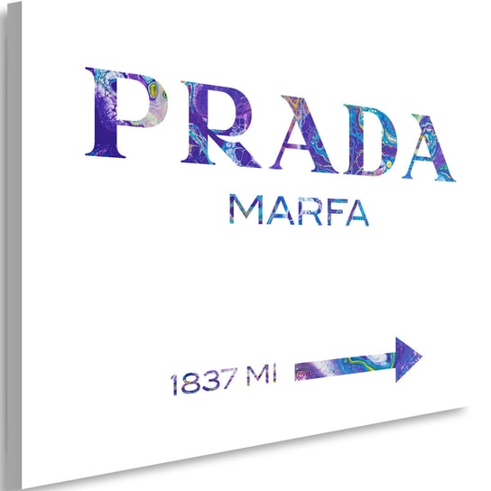 Obraz na płótnie FEEBY, Prada Marfa Fashion 120x80 Feeby