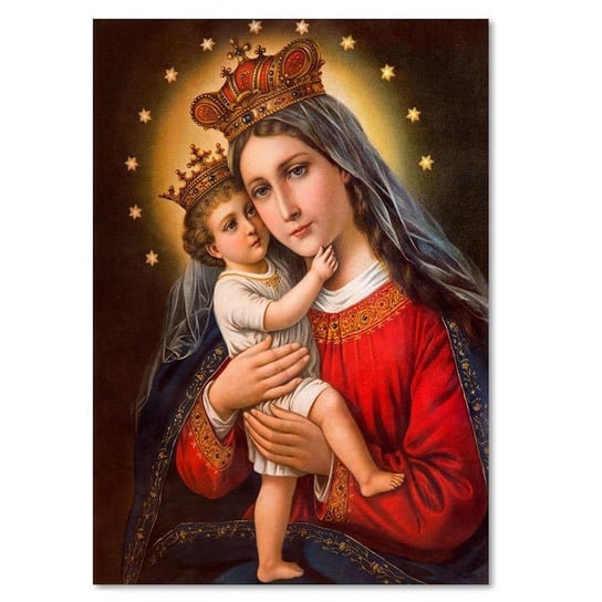 Obraz na płótnie FEEBY, RELIGIJNY Madonna z Dzieciątkiem, 40x60 Feeby