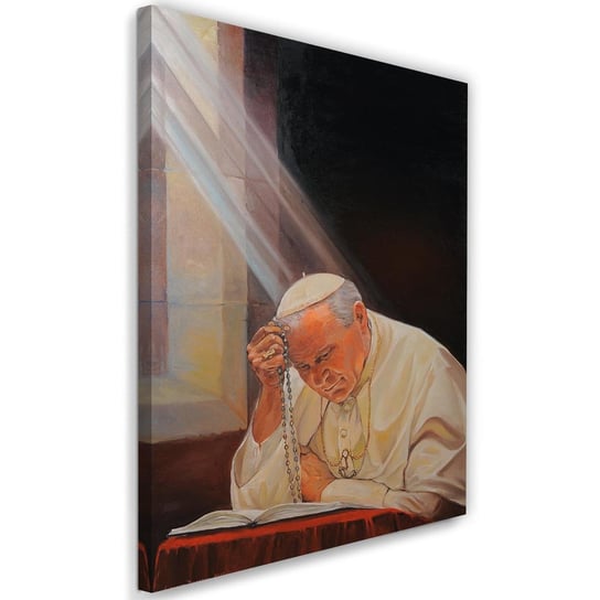Obraz na płótnie FEEBY, REPRODUKCJA Papież Jan Paweł II 40x60 Feeby