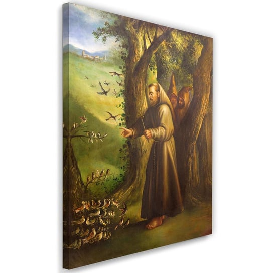Obraz na płótnie FEEBY, REPRODUKCJA Święty Franciszek z Asyżu 40x60 Feeby