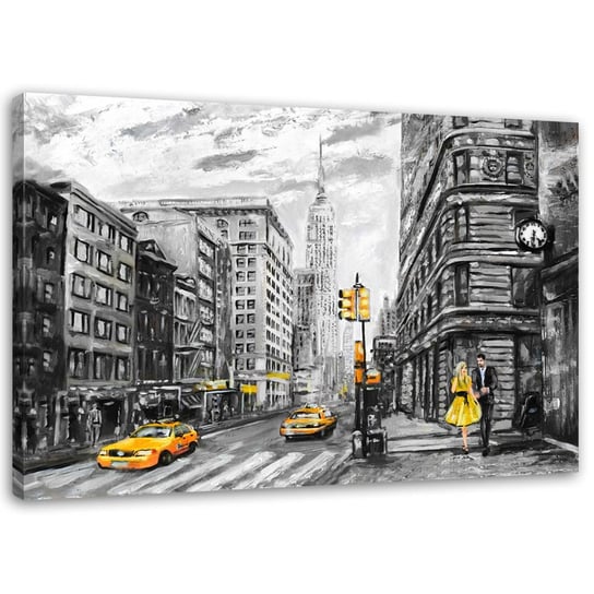 Obraz na płótnie FEEBY, Ulica w Nowym Jorku 100x70 Feeby