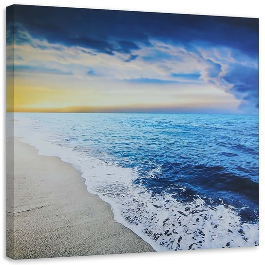 Obraz na płótnie FEEBY, Wschód słońca nad morzem 60x60 Feeby