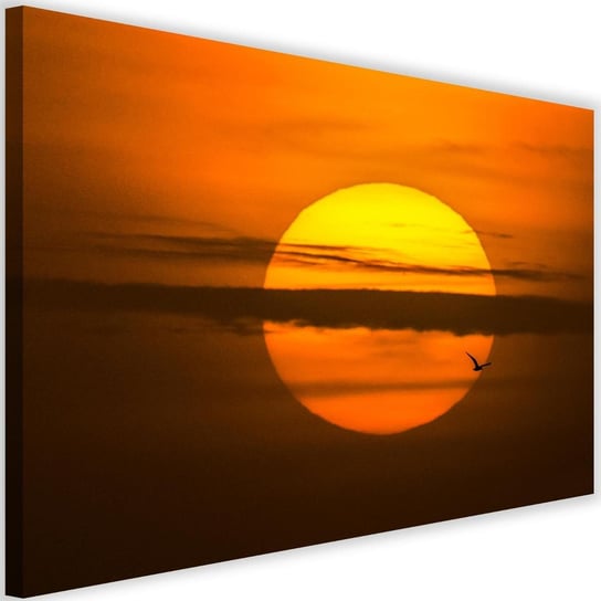 Obraz na płótnie FEEBY, Zachód Słońca 60x40 Feeby