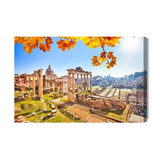 Obraz Na Płótnie Forum Romanum W Rzymie 120x80 NC Inna marka
