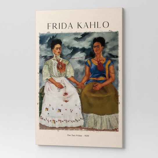 Obraz Na Płótnie Frida Kahlo Dwie Fridy Rep00023 50X70 Wave Print