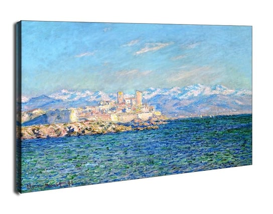 Obraz na płótnie, GALERIA PLAKATU, Antibes afternoon effect, Claude Monet, 40x30 cm Galeria Plakatu