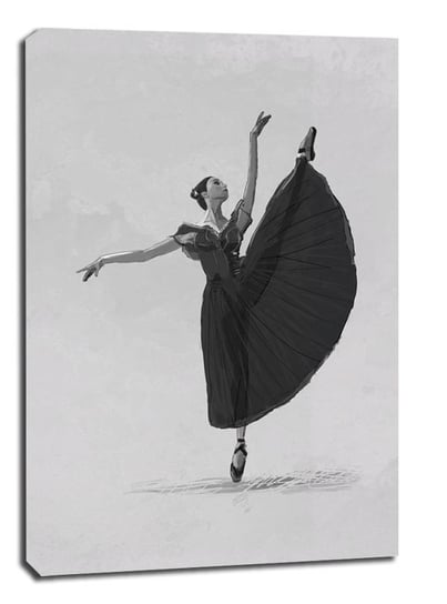 Obraz na płótnie, GALERIA PLAKATU, Balet - Balerina, 50x70 cm Galeria Plakatu