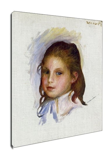 Obraz na płótnie, GALERIA PLAKATU, Child with Brown Hair, Auguste Renoir, 40x60 cm Galeria Plakatu