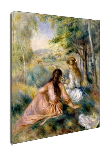Obraz na płótnie, GALERIA PLAKATU, In the Meadow, Auguste Renoir, 70x100 cm Galeria Plakatu