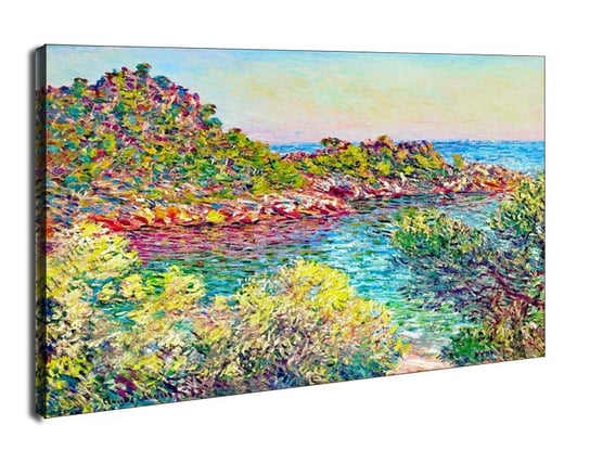 Obraz na płótnie, GALERIA PLAKATU, Landscape near montecarlo, Claude Monet, 120x90 cm Galeria Plakatu