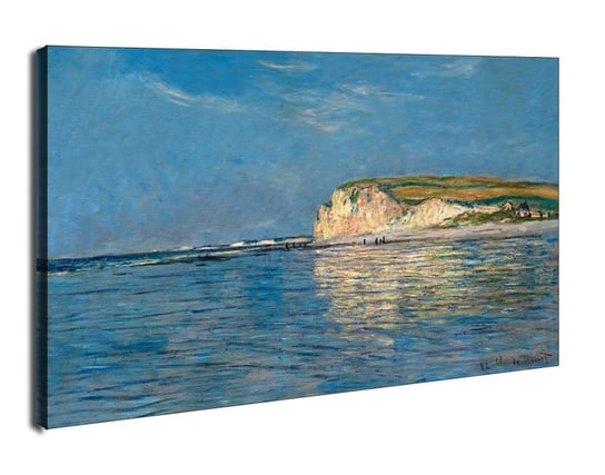 Obraz na płótnie, GALERIA PLAKATU, Low Tide at Pourville, near Dieppe, 1882, Claude Monet, 100x70 cm Galeria Plakatu