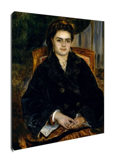 Obraz na płótnie, GALERIA PLAKATU, Madame Édouard Bernier (Marie Octavie Stéphanie Laurens, 1838–1920), Auguste Renoir, 30x40 cm Galeria Plakatu