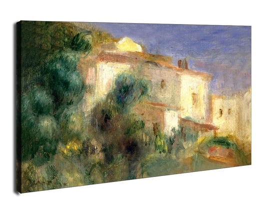 Obraz na płótnie, GALERIA PLAKATU, Maison de la Poste, Cagnes, Auguste Renoir, 120x90 cm Galeria Plakatu
