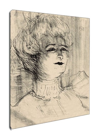 Obraz na płótnie, GALERIA PLAKATU, Marie Louise Marsy, Henri de Toulouse-Lautrec, 40x60 cm Galeria Plakatu
