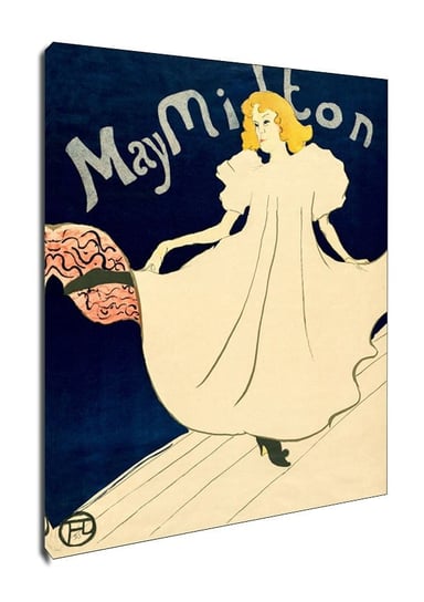 Obraz na płótnie, GALERIA PLAKATU, May Milton, Henri de Toulouse-Lautrec, 40x60 cm Galeria Plakatu