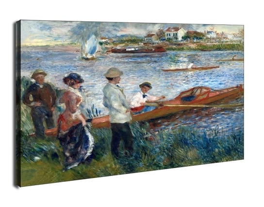 Obraz na płótnie, GALERIA PLAKATU, Oarsmen at Chatou, Auguste Renoir, 100x70 cm Galeria Plakatu
