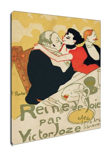 Obraz na płótnie, GALERIA PLAKATU, Reine de Joie, Henri de Toulouse-Lautrec, 20x30 cm Galeria Plakatu