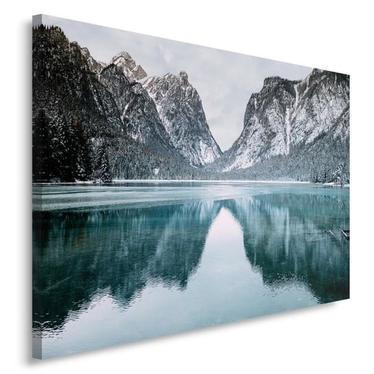 Obraz na płótnie, Góry, krajobraz, jezioro, natura - 60x40 Inna marka