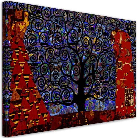 Obraz na płótnie, Gustav Klimt drzewo życia abstrakcja - 60x40 Inna marka