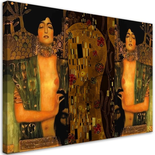 Obraz na płótnie, Gustav Klimt Judyta z głową Holofernesa - 120x80 Inna marka