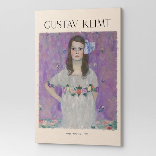 Obraz na płótnie Gustav Klimt MADA PRIMAVESI REP00008 30X40 Wave Print