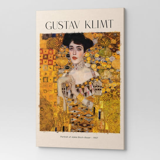 Obraz na płótnie Gustav Klimt PORTRAIT OF ADELE REP00002 30x40 Wave Print