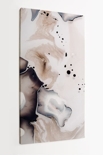 Obraz na płótnie HOMEPRINT, abstrakcyjna, dzieło sztuki na wodzie, 60x120 cm HOMEPRINT