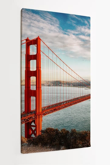 Obraz na płótnie HOMEPRINT, architektura, most Golden Gate, San Francisco, USA 50x100 cm HOMEPRINT