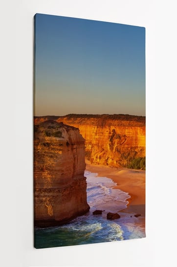Obraz na płótnie HOMEPRINT, Australia, zachód słońca, klify 60x120 cm HOMEPRINT