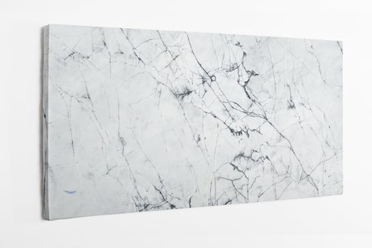 Obraz na płótnie HOMEPRINT, biały marmur 140x70 cm HOMEPRINT