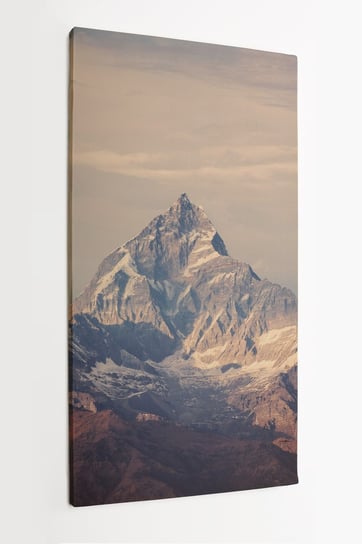 Obraz na płótnie HOMEPRINT, góry Himalaje, łańcuch górski w Azji, szczyt, Indie, Chiny, Nepal 50x100 cm HOMEPRINT