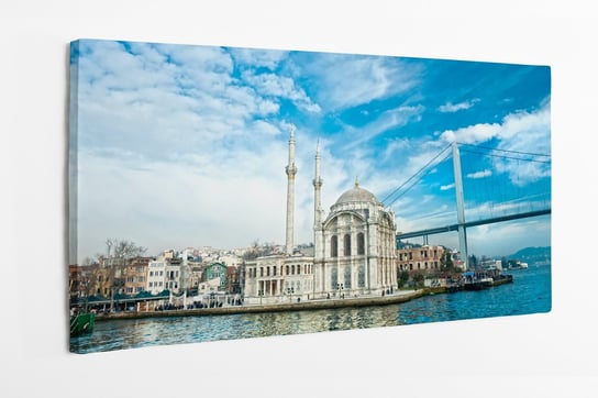 Obraz na płótnie HOMEPRINT, Istanbul, panorama, miasto, dzień, architektura, Turcja 100x50 cm HOMEPRINT