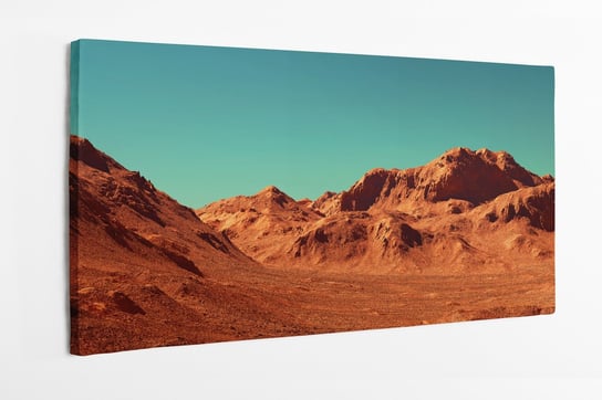 Obraz na płótnie HOMEPRINT, krajobraz Marsa 120x50 cm HOMEPRINT