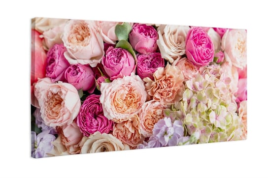 Obraz na płótnie HOMEPRINT Leni bukiet kwiatów 120x60 cm HOMEPRINT