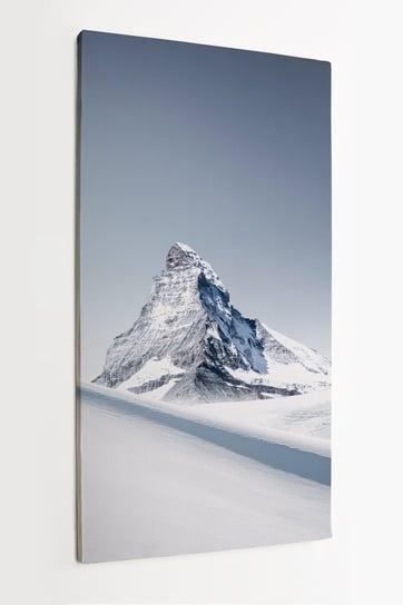 Obraz na płótnie HOMEPRINT,  Matterhorn zimą, krajobraz 60x120 cm HOMEPRINT